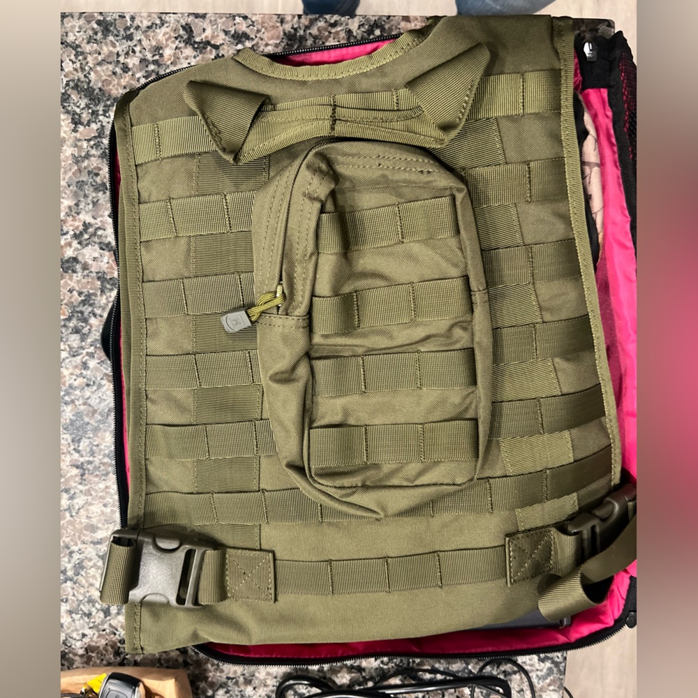 Air soft accessories army green